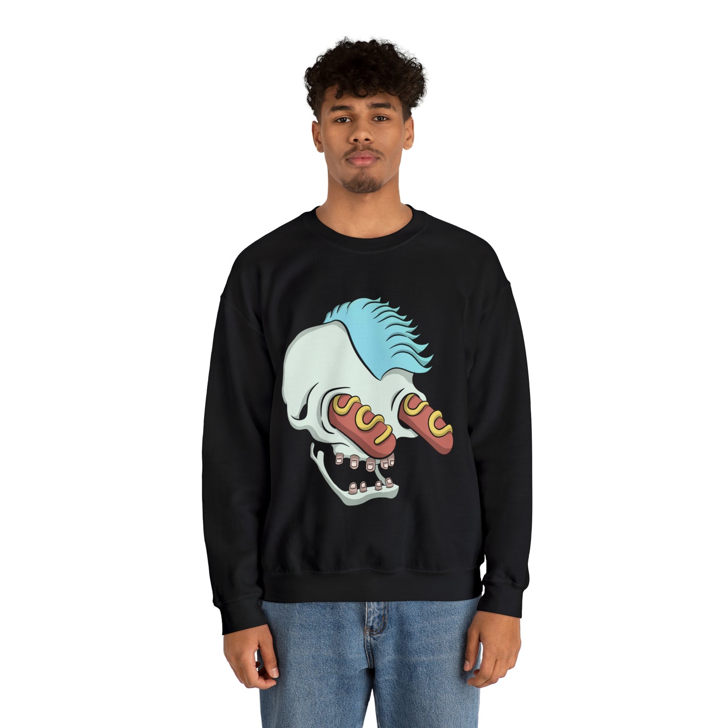 "Hotdog Eyez" Unisex Heavy Blend™ Crewneck Sweatshirt