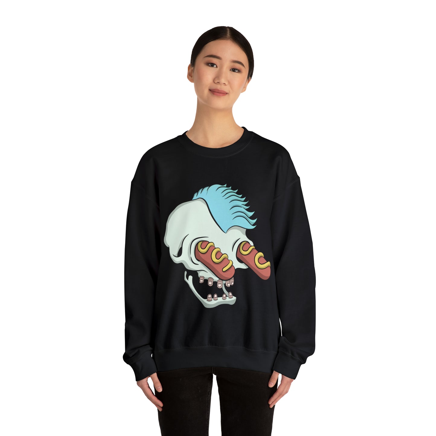 "Hotdog Eyez" Unisex Heavy Blend™ Crewneck Sweatshirt