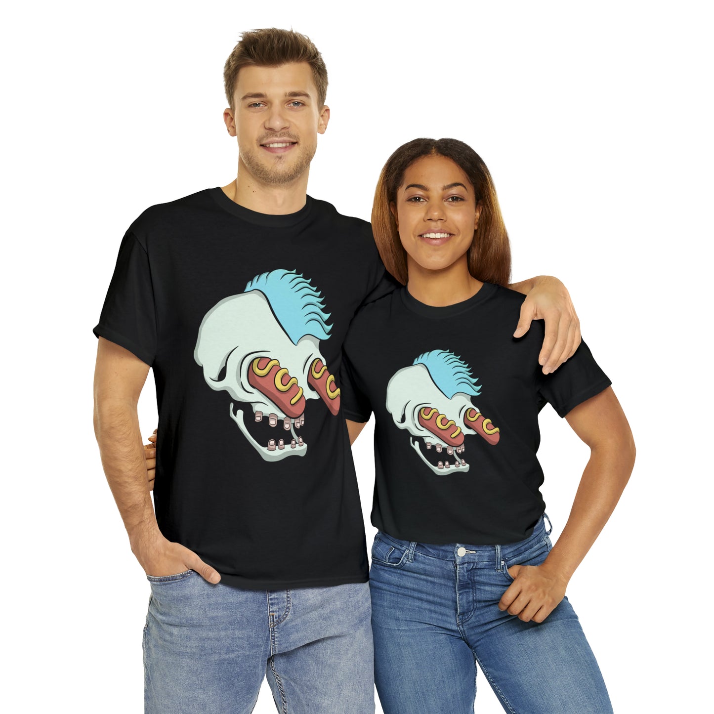 "Hotdog Eyez" Unisex Heavy Cotton Tee