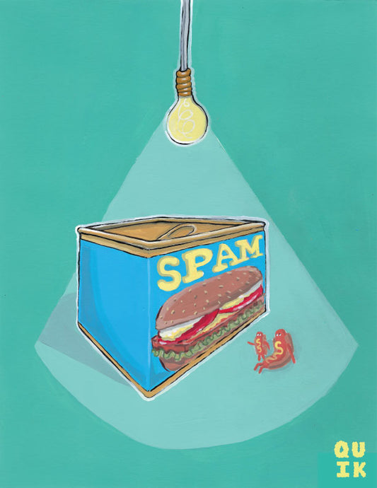 "Spam" Art Print
