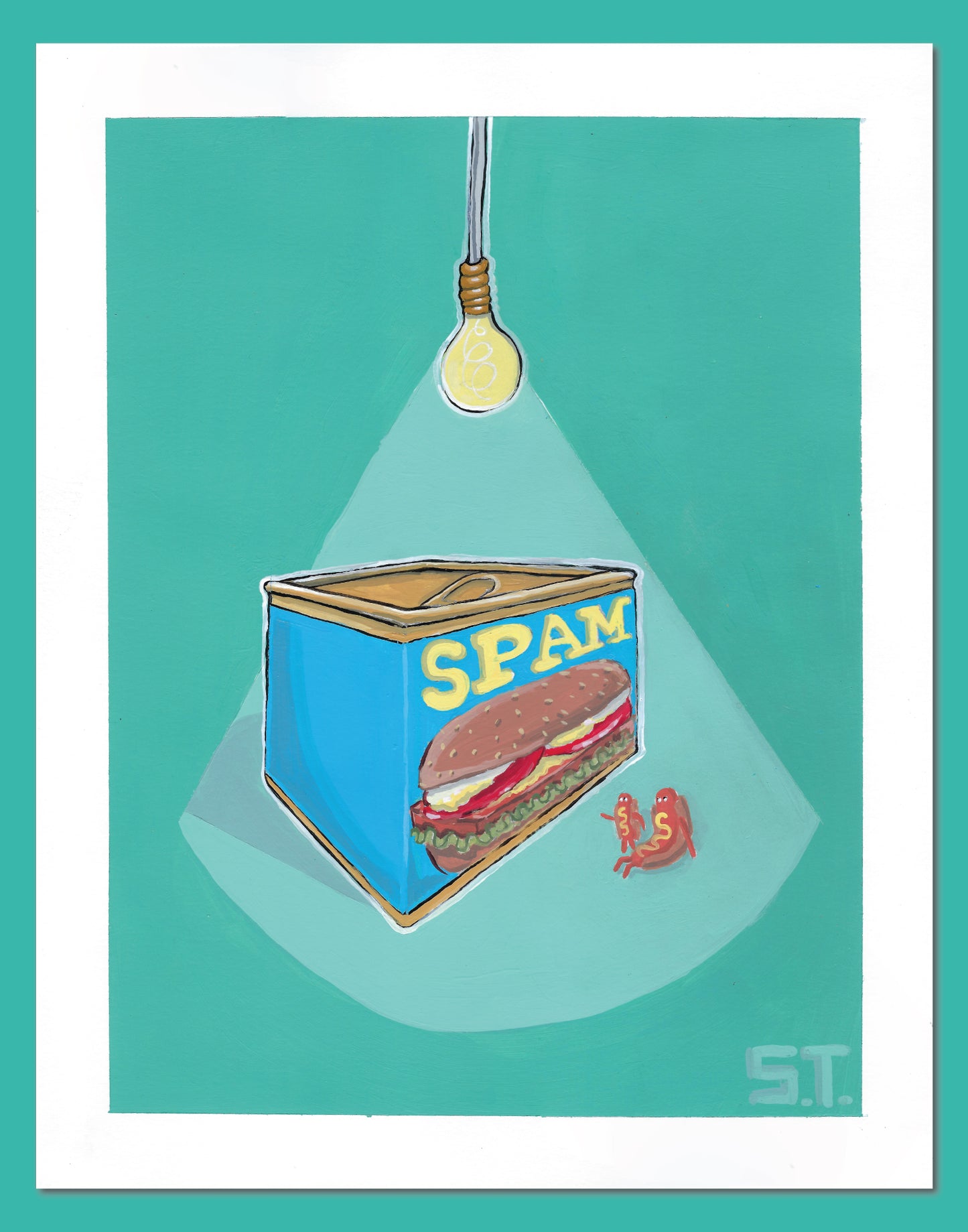 "Spam" Original Painting