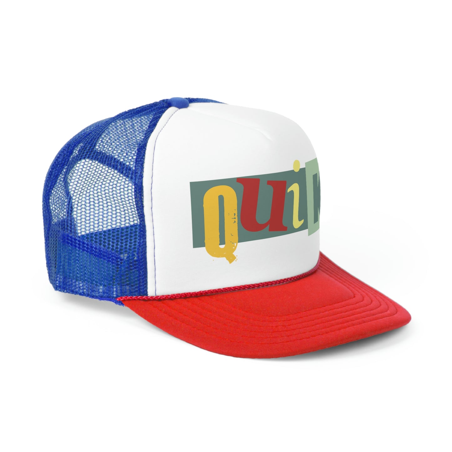 PR QUIK Logo Trucker Cap