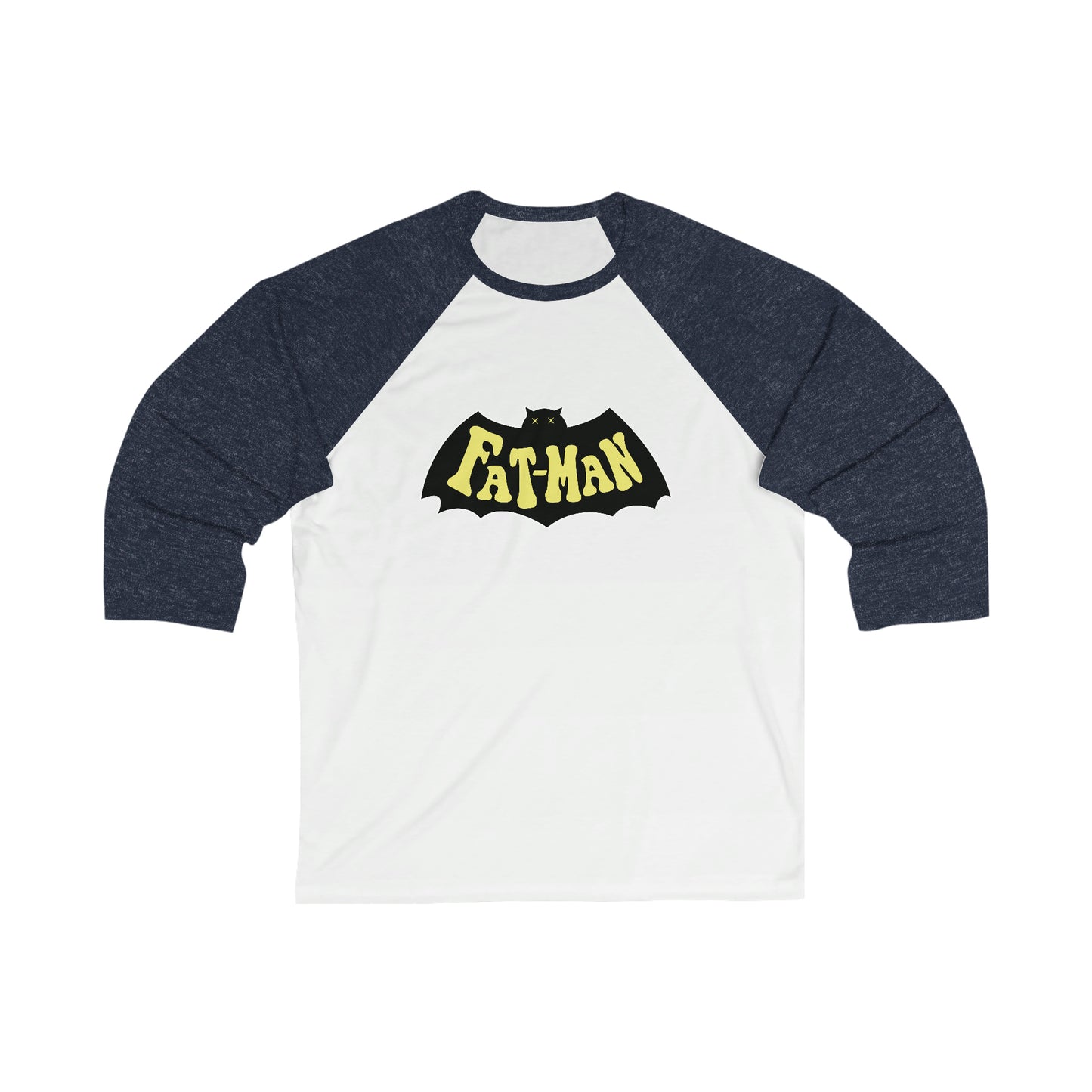 "Fatman" Unisex 3\4 Sleeve Baseball Tee