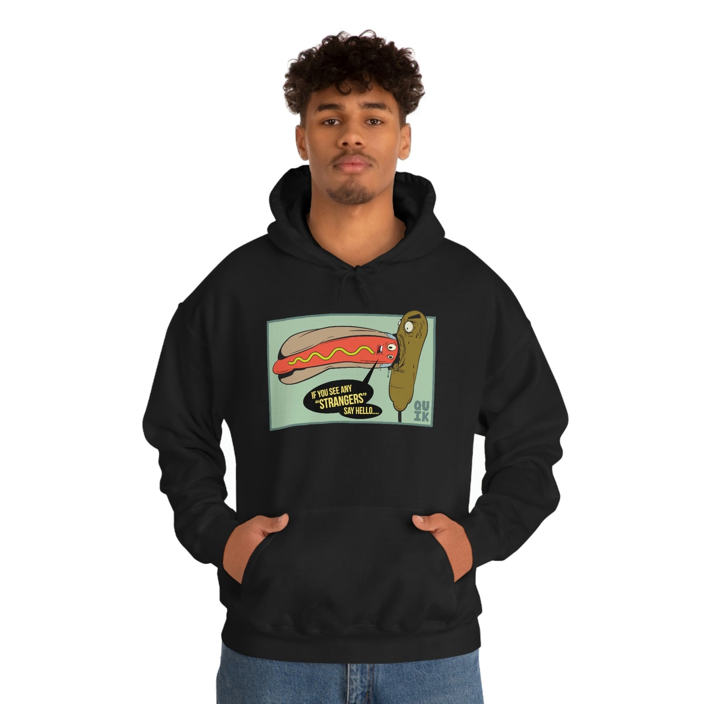 "Dog on Dog" Unisex Heavy Blend™ Hooded Sweatshirt