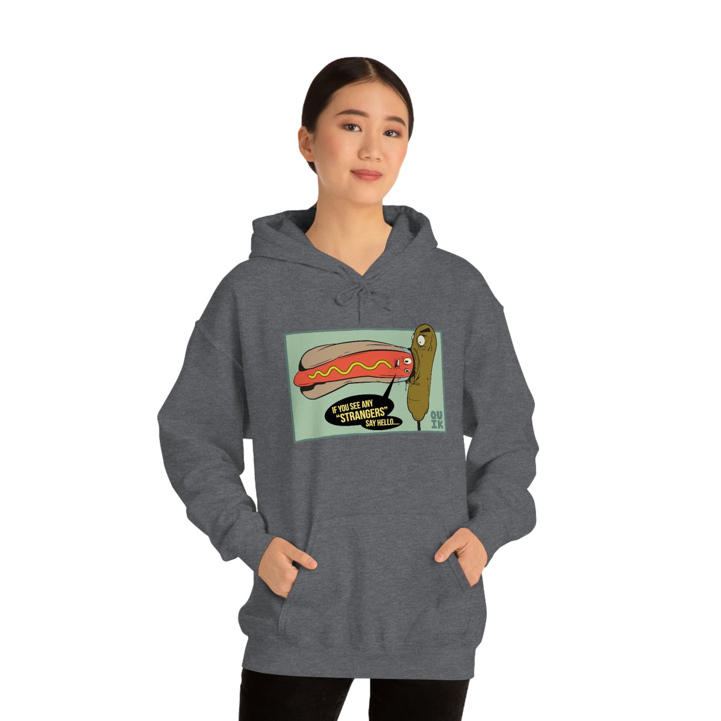 "Dog on Dog" Unisex Heavy Blend™ Hooded Sweatshirt
