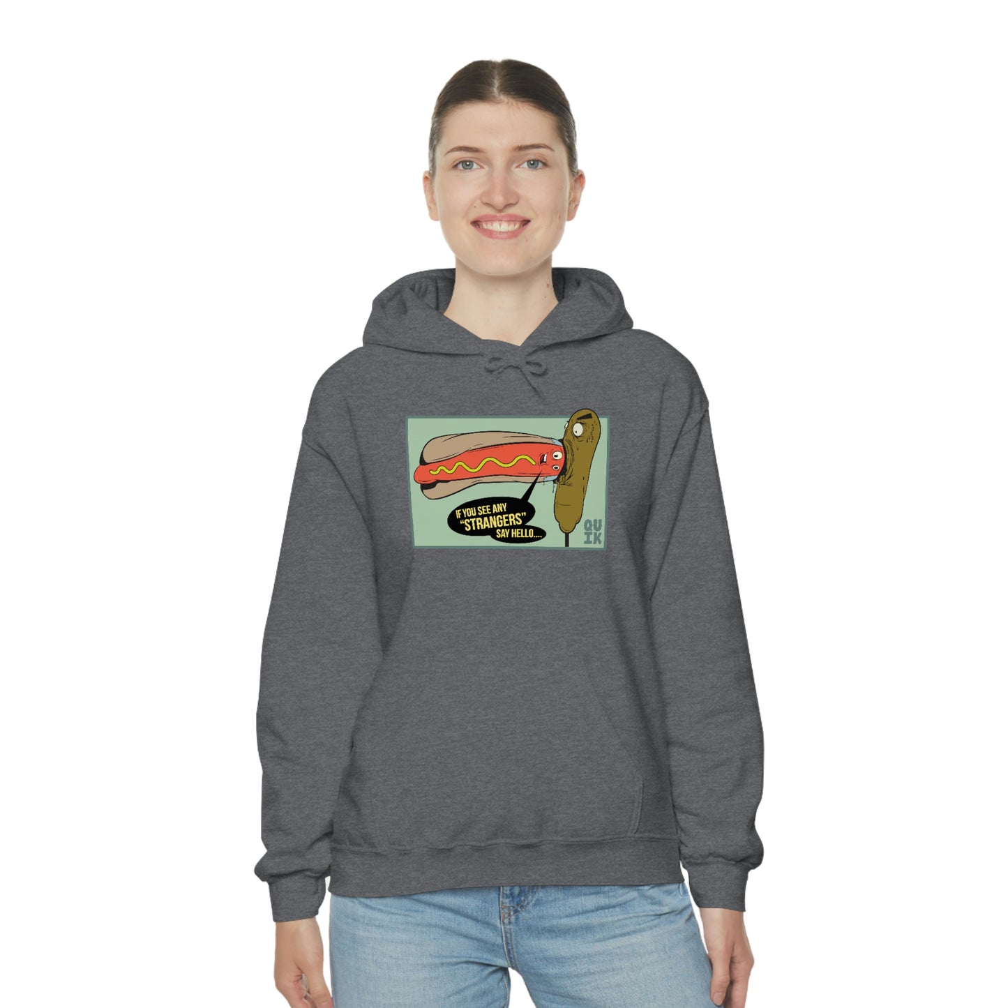 "Dog on Dog" Unisex Heavy Blend™ Hooded Sweatshirt