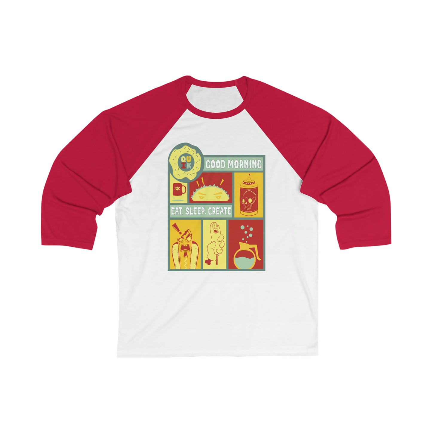 "ESC" Unisex 3\4 Sleeve Baseball Tee