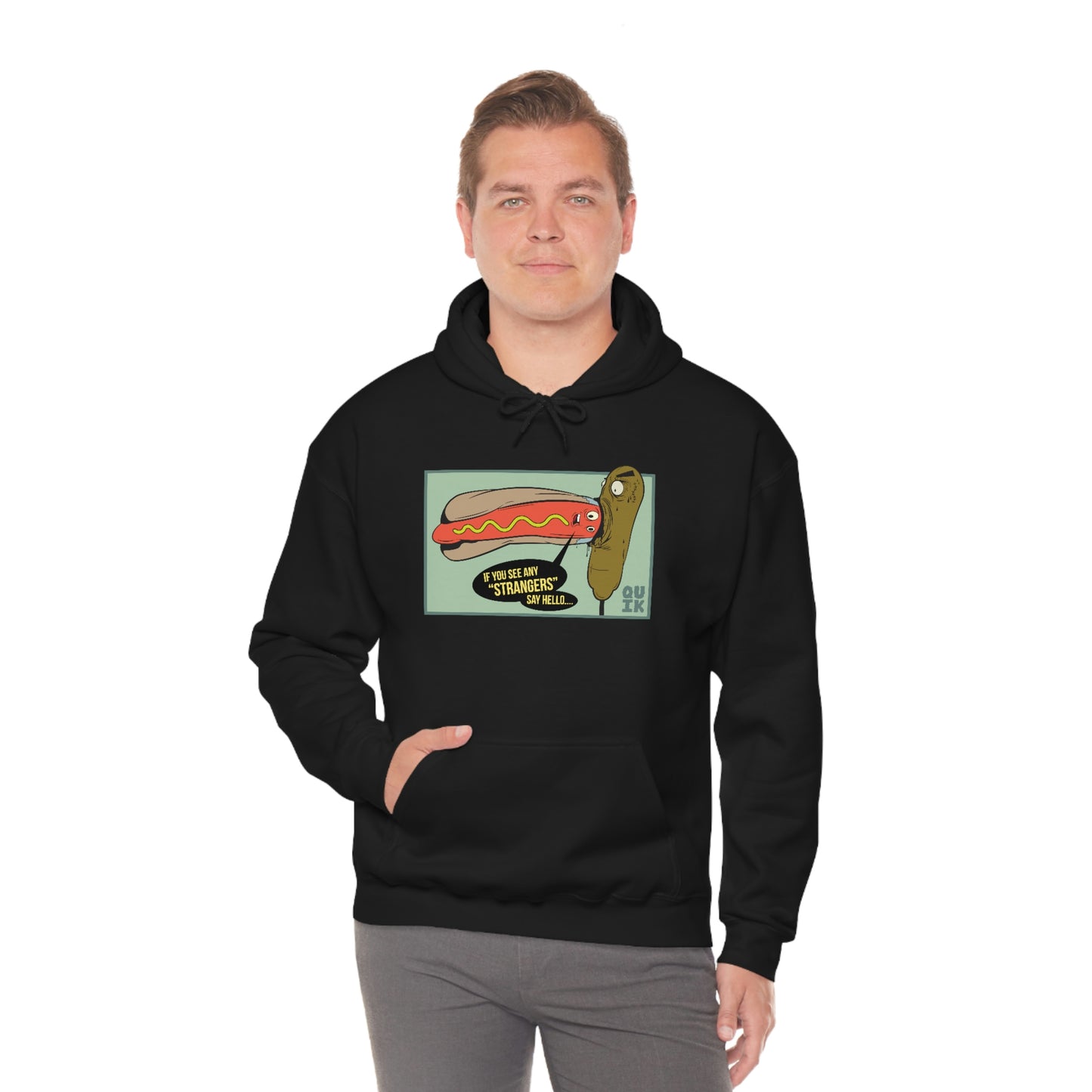 "Dog on Dog" Unisex Heavy Blend™ Hooded Sweatshirt