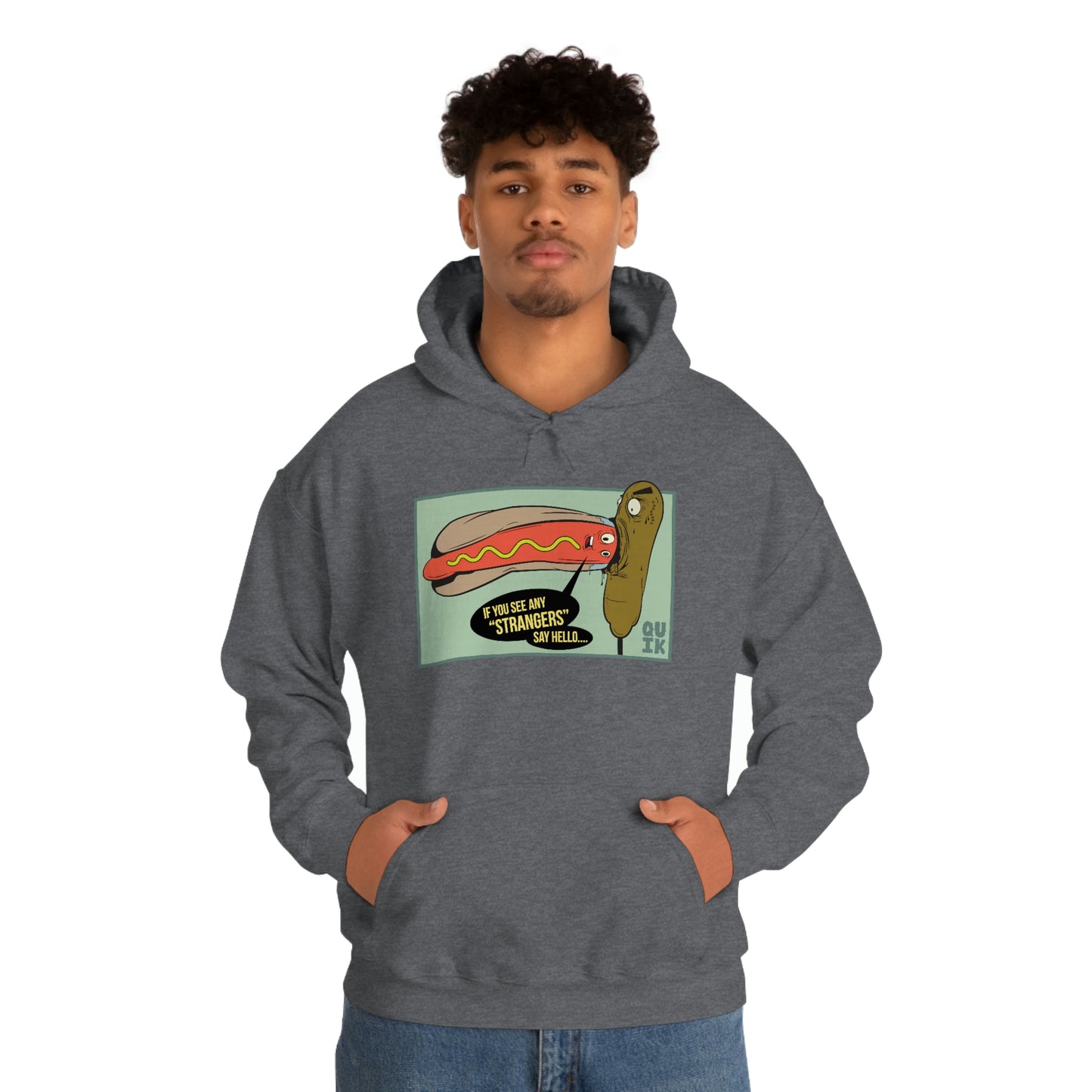 "Dog on Dog" Unisex Heavy Blend™ Hooded Sweatshirt