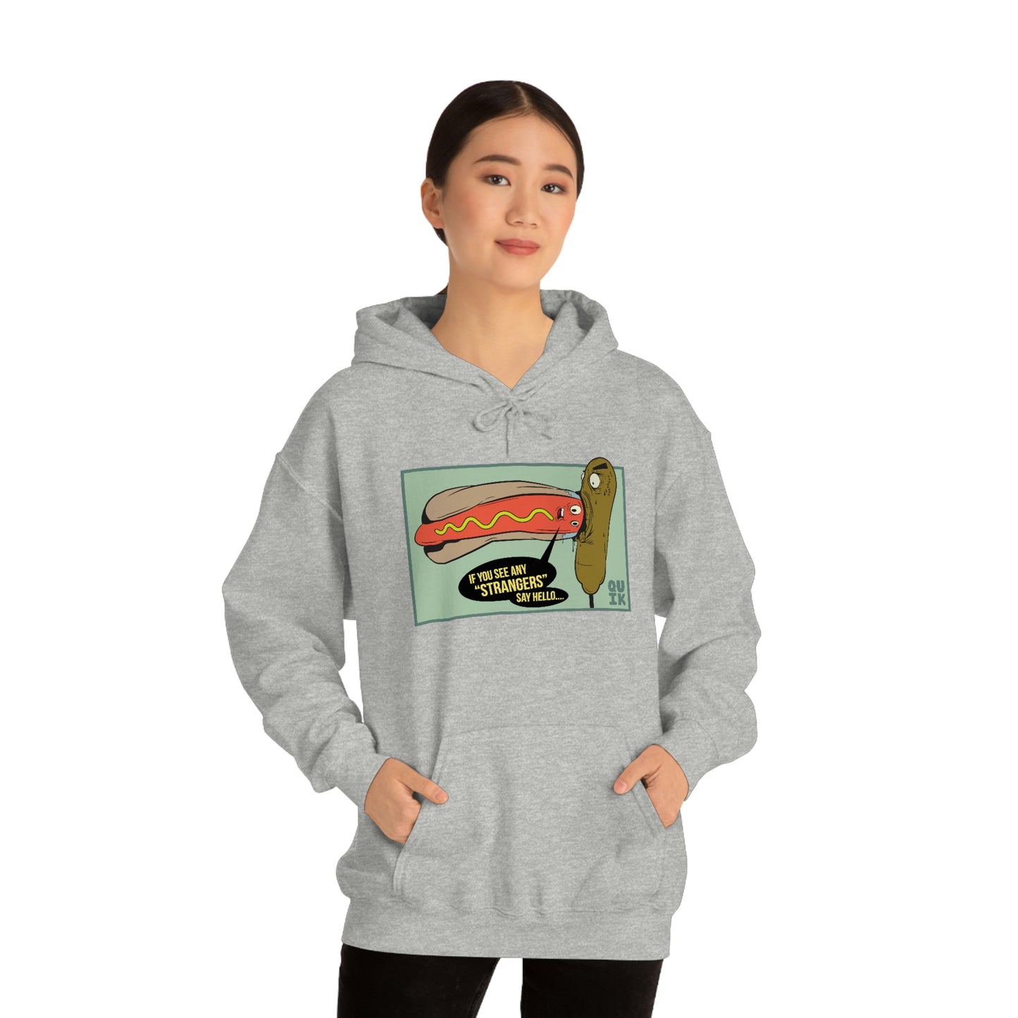 "Dog on Dog" Unisex Heavy Blend™ Hooded Sweatshirt