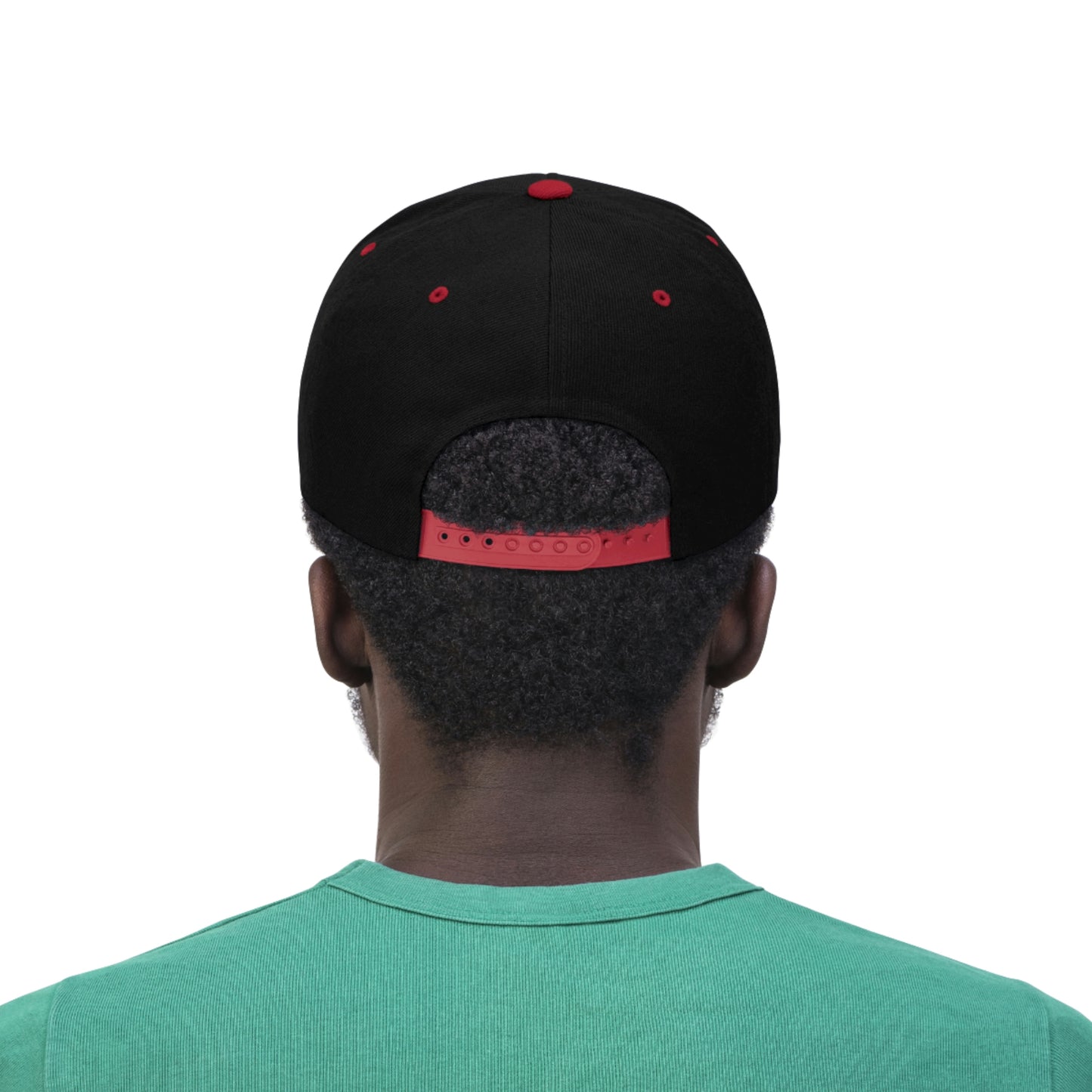 "Quik Cloudy Logo" Unisex Flat Bill Hat