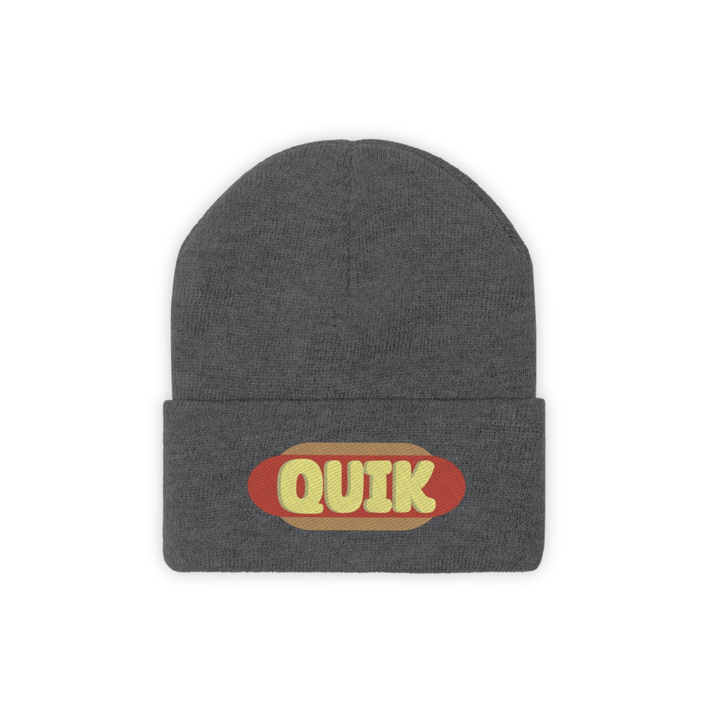 "Quik Hotdog Logo" Knit Beanie