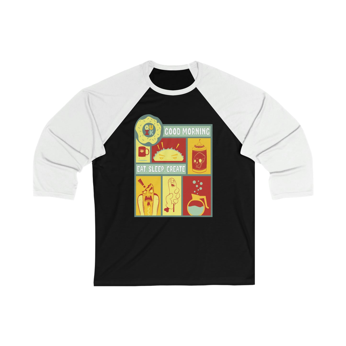 "ESC" Unisex 3\4 Sleeve Baseball Tee
