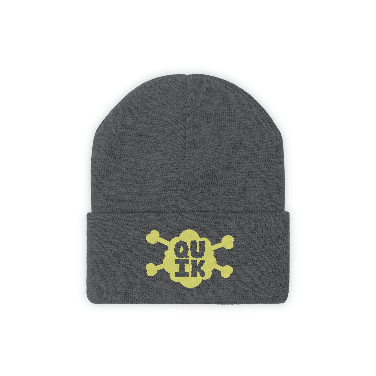 "Quik Gas & Bones Logo" Knit Beanie