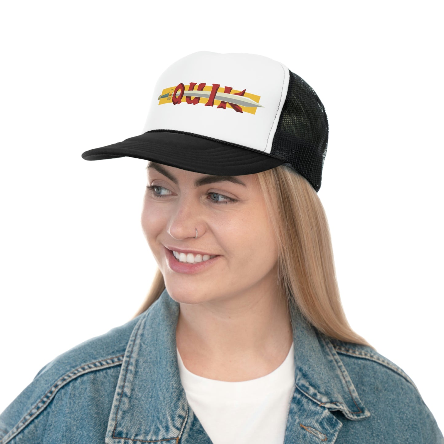 "Quik Adventure Logo" Trucker Caps