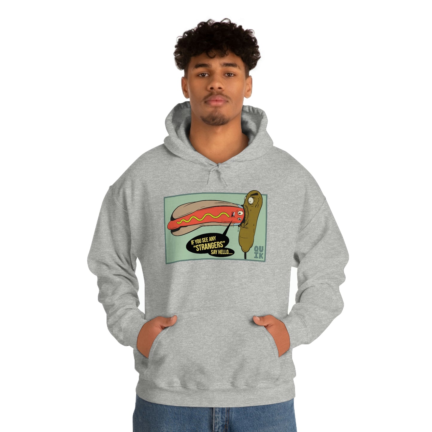 "Dog on Dog" Unisex Heavy Blend™ Hooded Sweatshirt