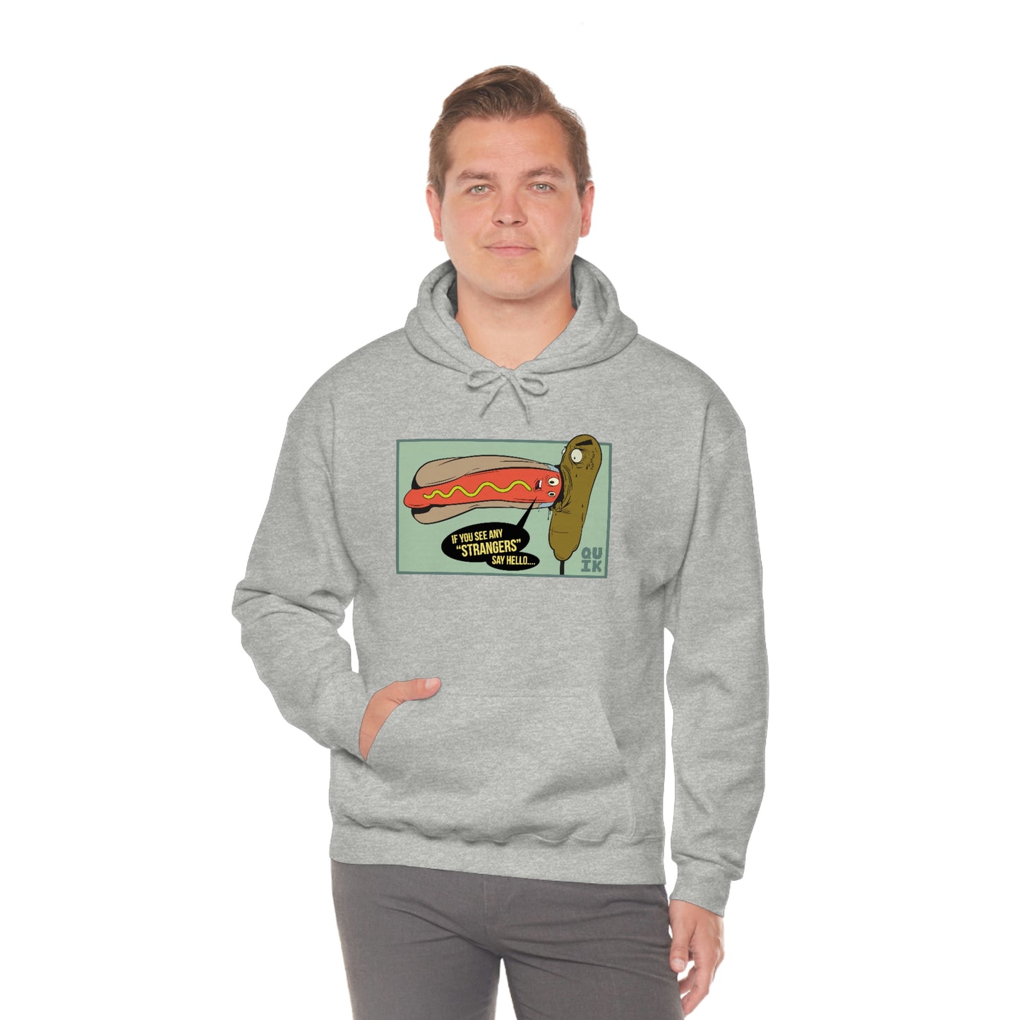 "Dog on Dog" Unisex Heavy Blend™ Hooded Sweatshirt