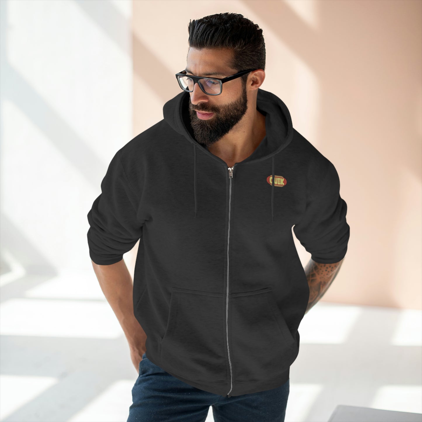 "ESC" Unisex Premium Full Zip Hoodie