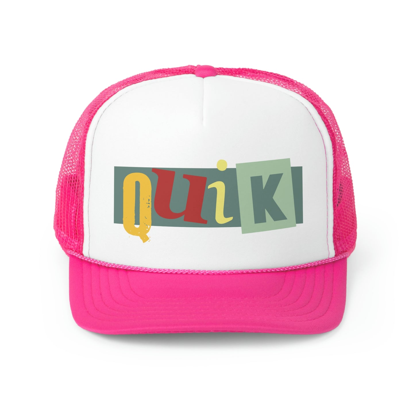 PR QUIK Logo Trucker Cap