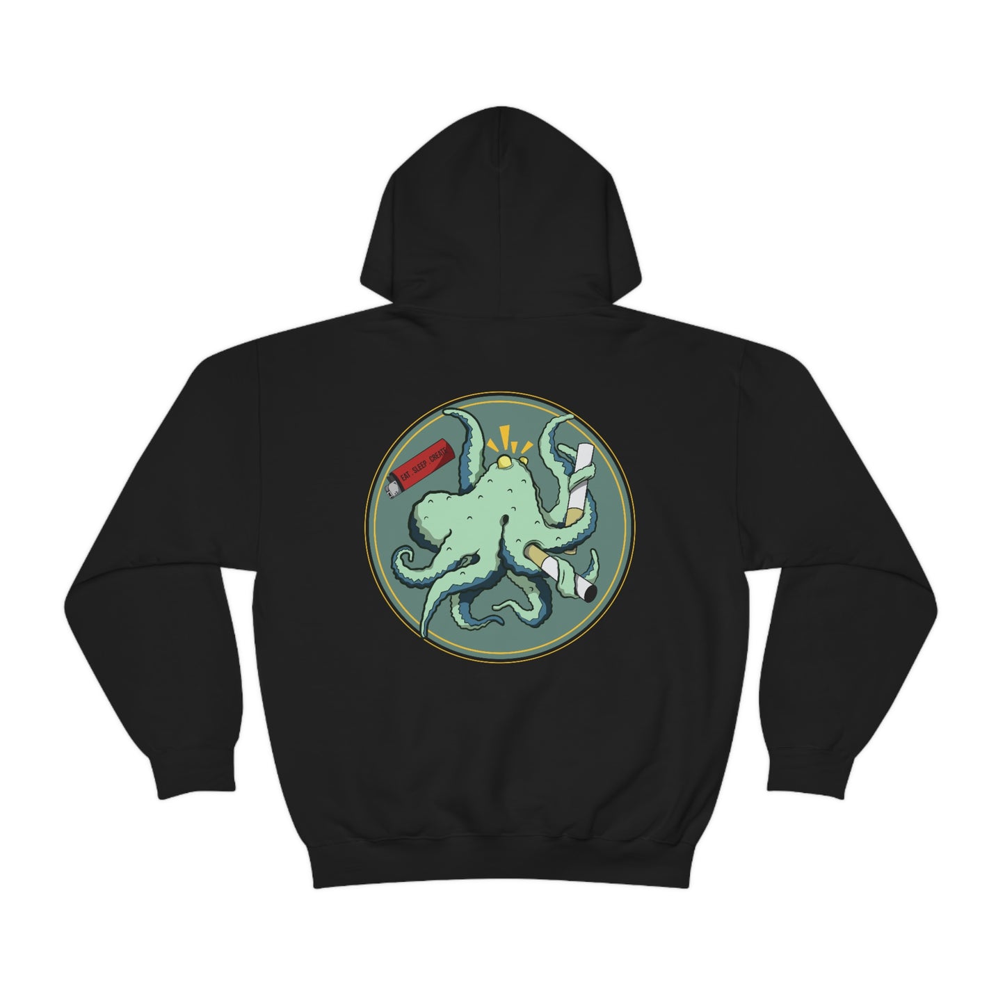 "Octo-Smoker" Unisex Heavy Blend™ Hooded Sweatshirt