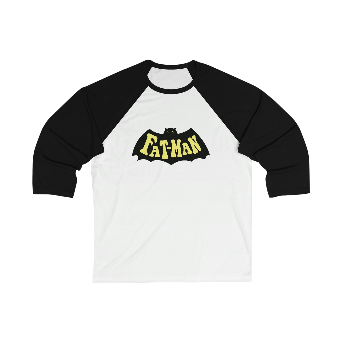 "Fatman" Unisex 3\4 Sleeve Baseball Tee