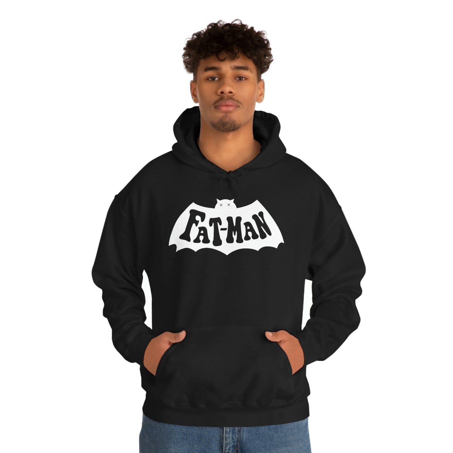"Fatman" Unisex Heavy Blend™ Hooded Sweatshirt