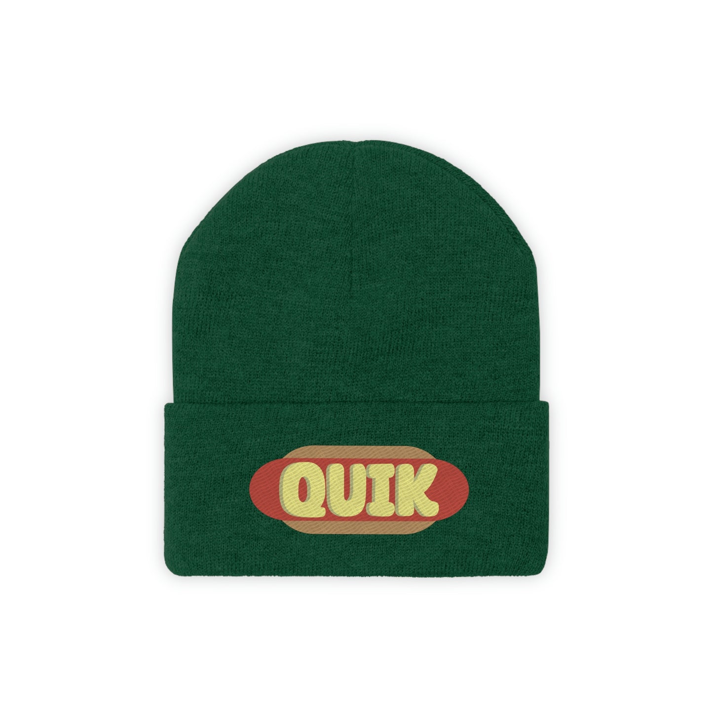 "Quik Hotdog Logo" Knit Beanie