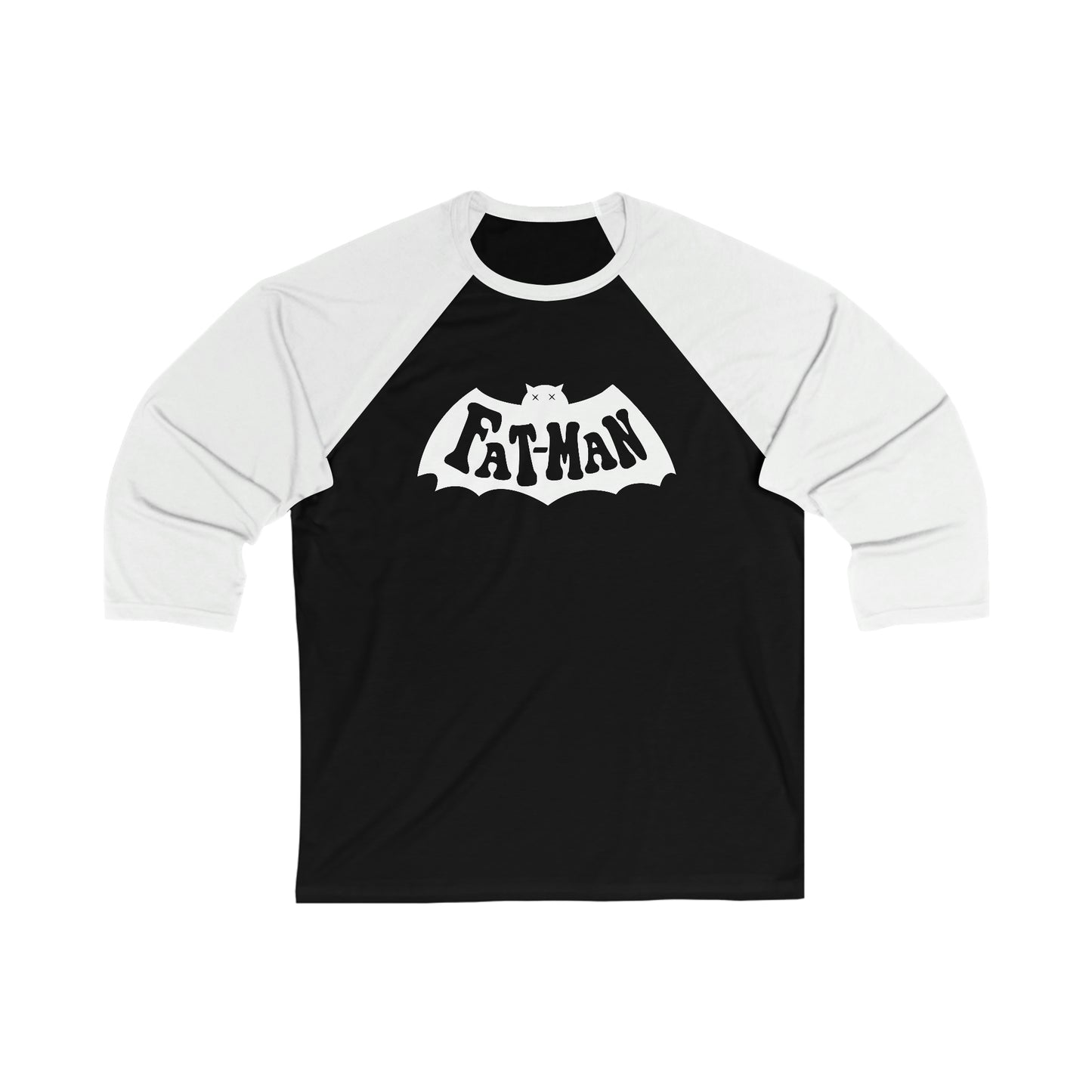 "Fatman" Unisex 3\4 Sleeve Baseball Tee