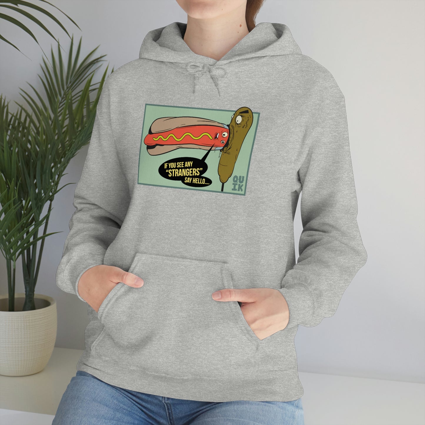 "Dog on Dog" Unisex Heavy Blend™ Hooded Sweatshirt