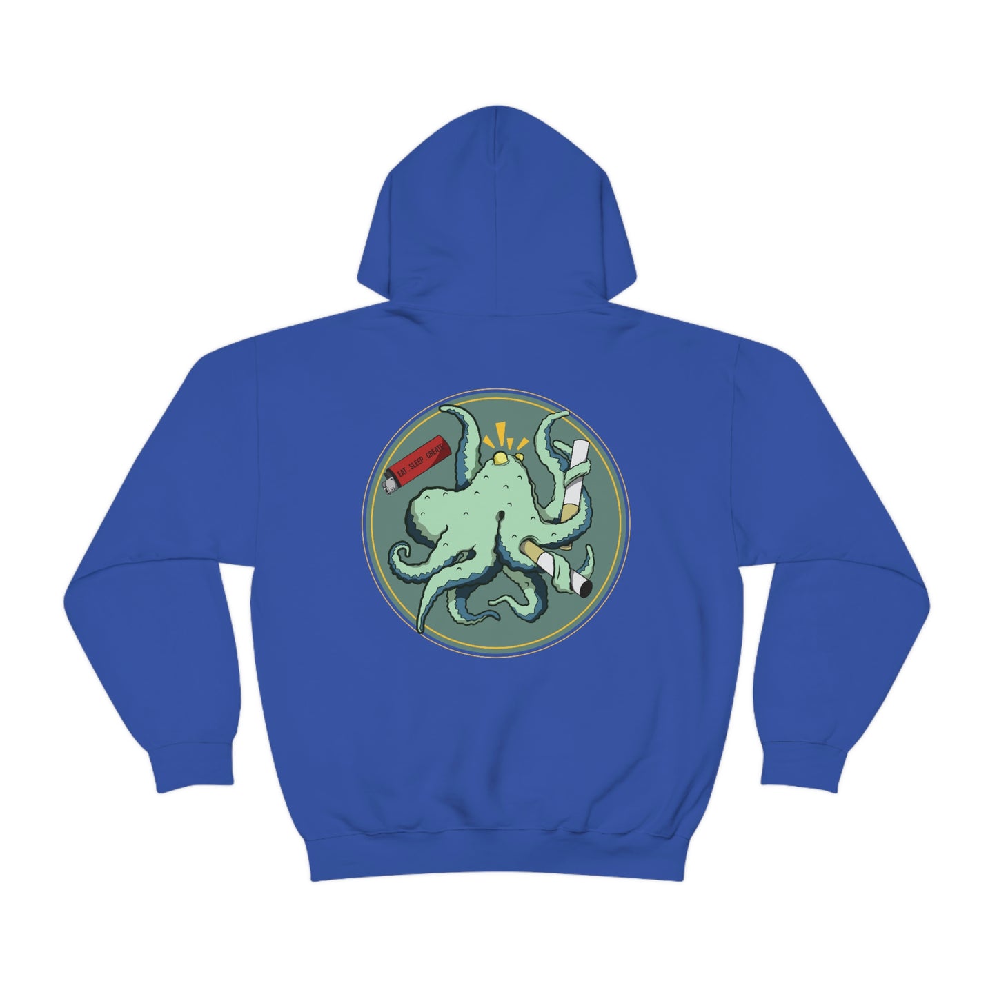 "Octo-Smoker" Unisex Heavy Blend™ Hooded Sweatshirt