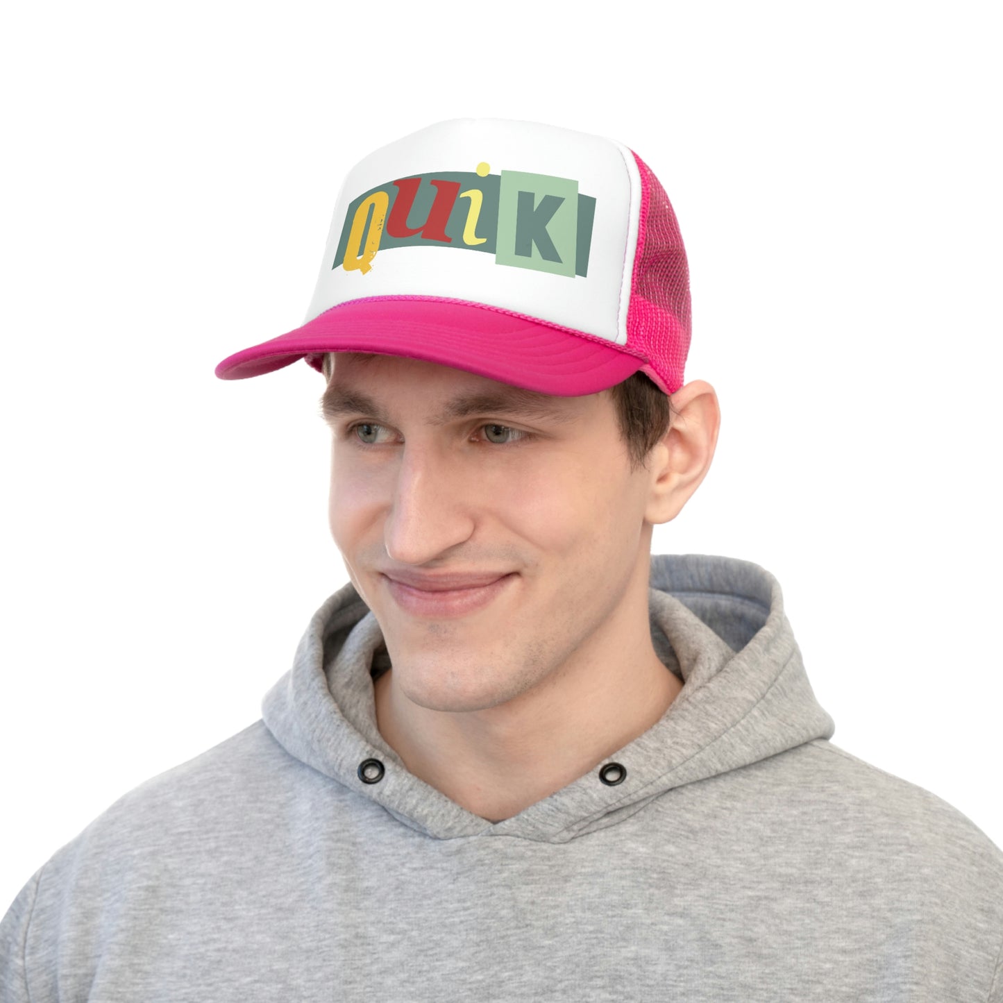 PR QUIK Logo Trucker Cap