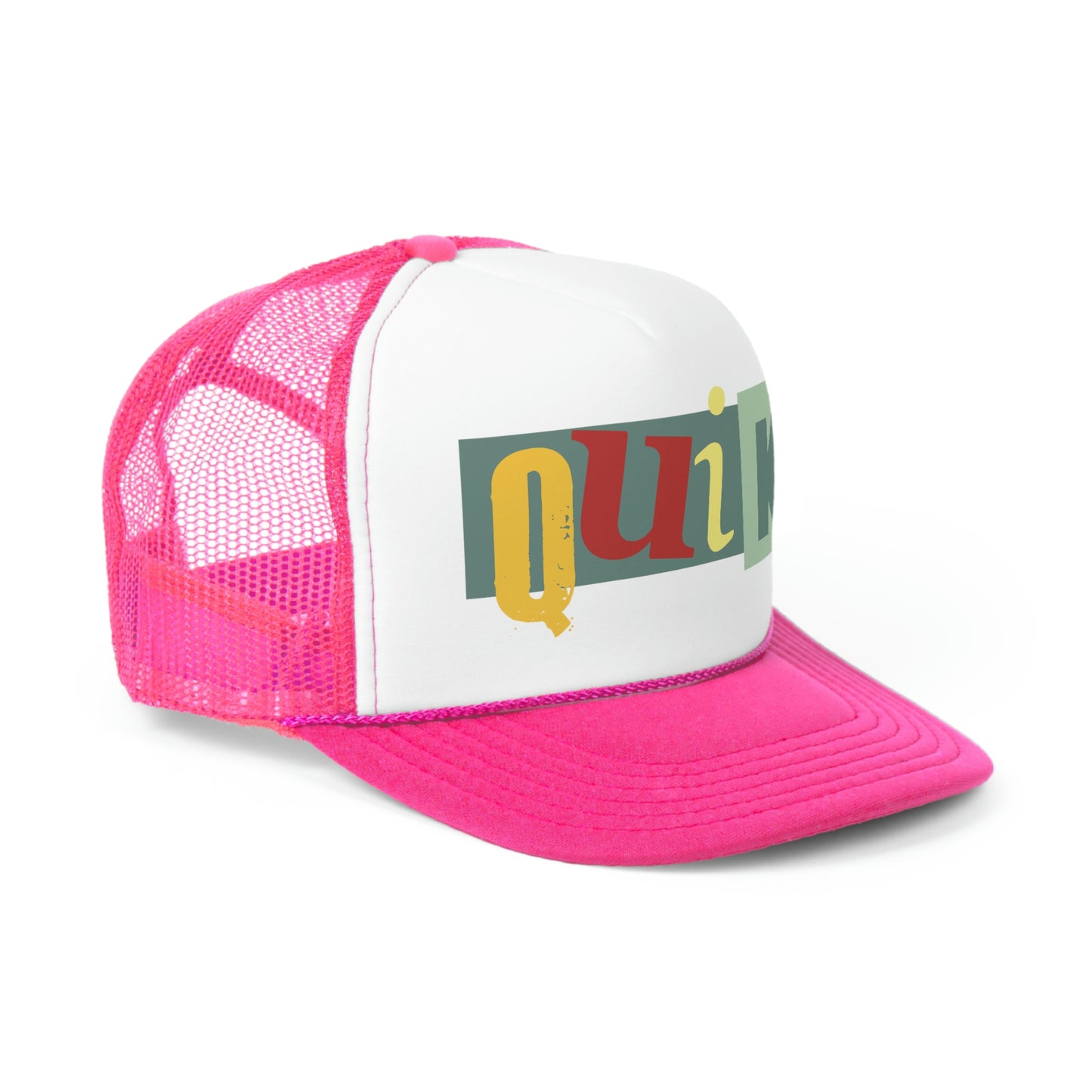 PR QUIK Logo Trucker Cap