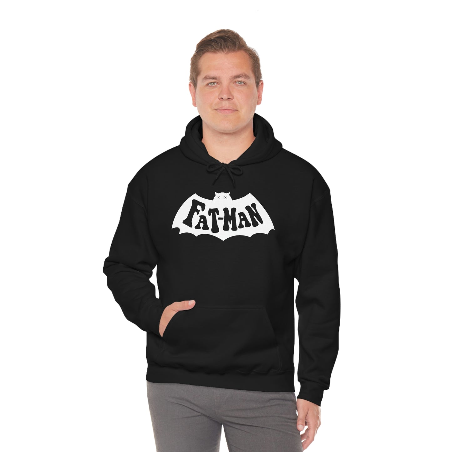 "Fatman" Unisex Heavy Blend™ Hooded Sweatshirt