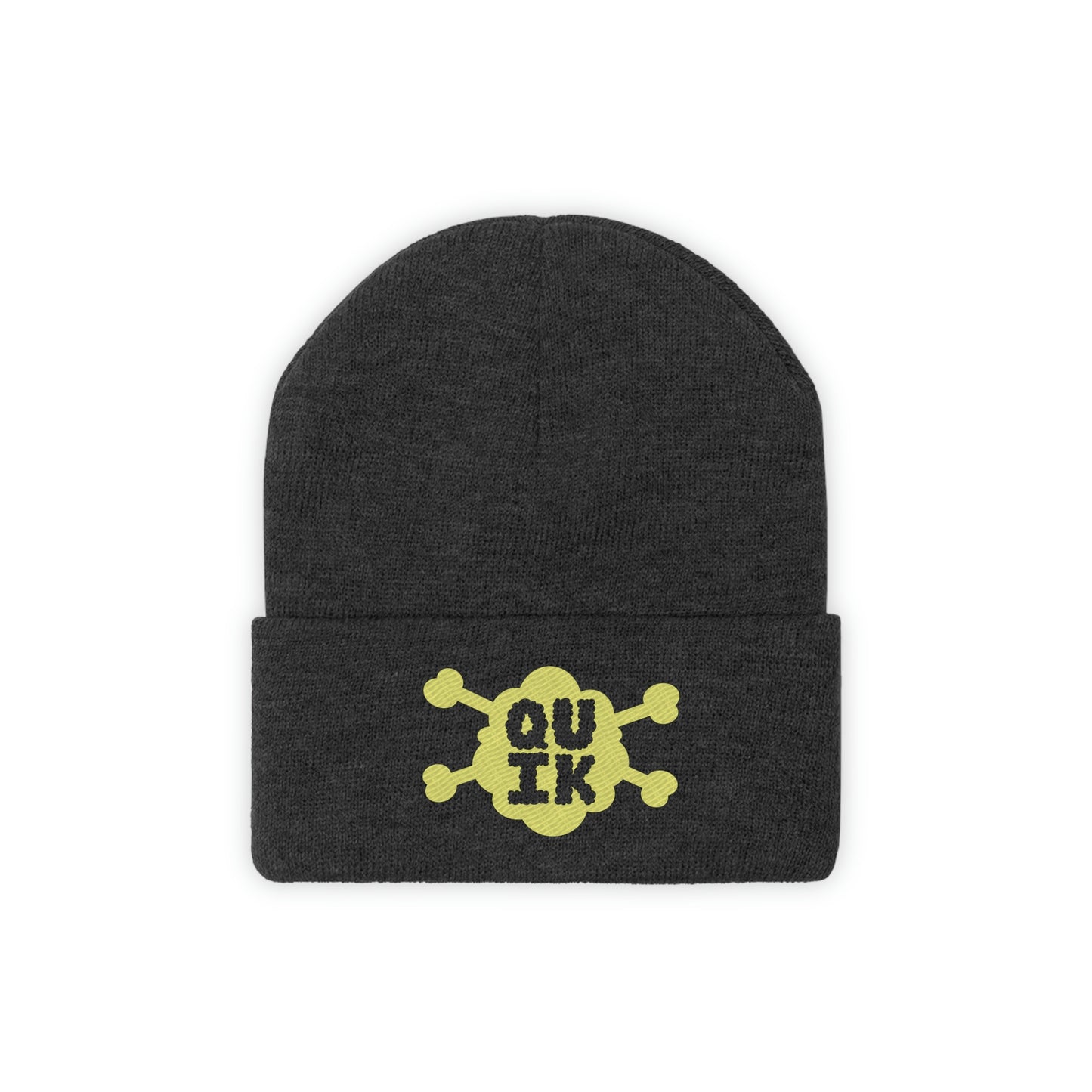 "Quik Gas & Bones Logo" Knit Beanie