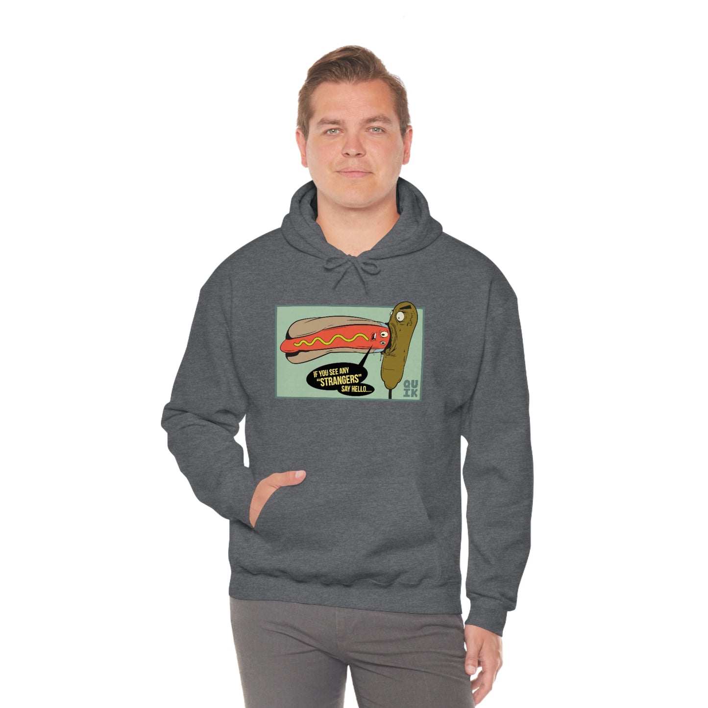 "Dog on Dog" Unisex Heavy Blend™ Hooded Sweatshirt