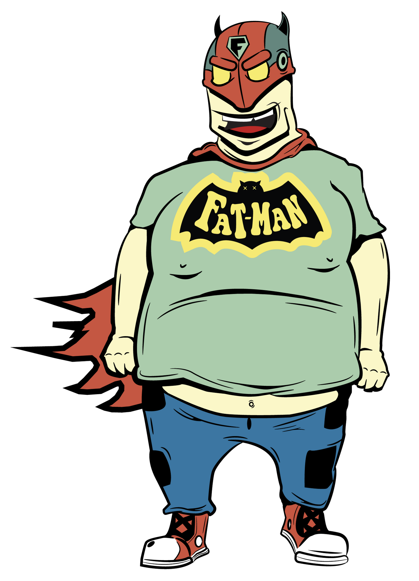 "Fatman" Sticker