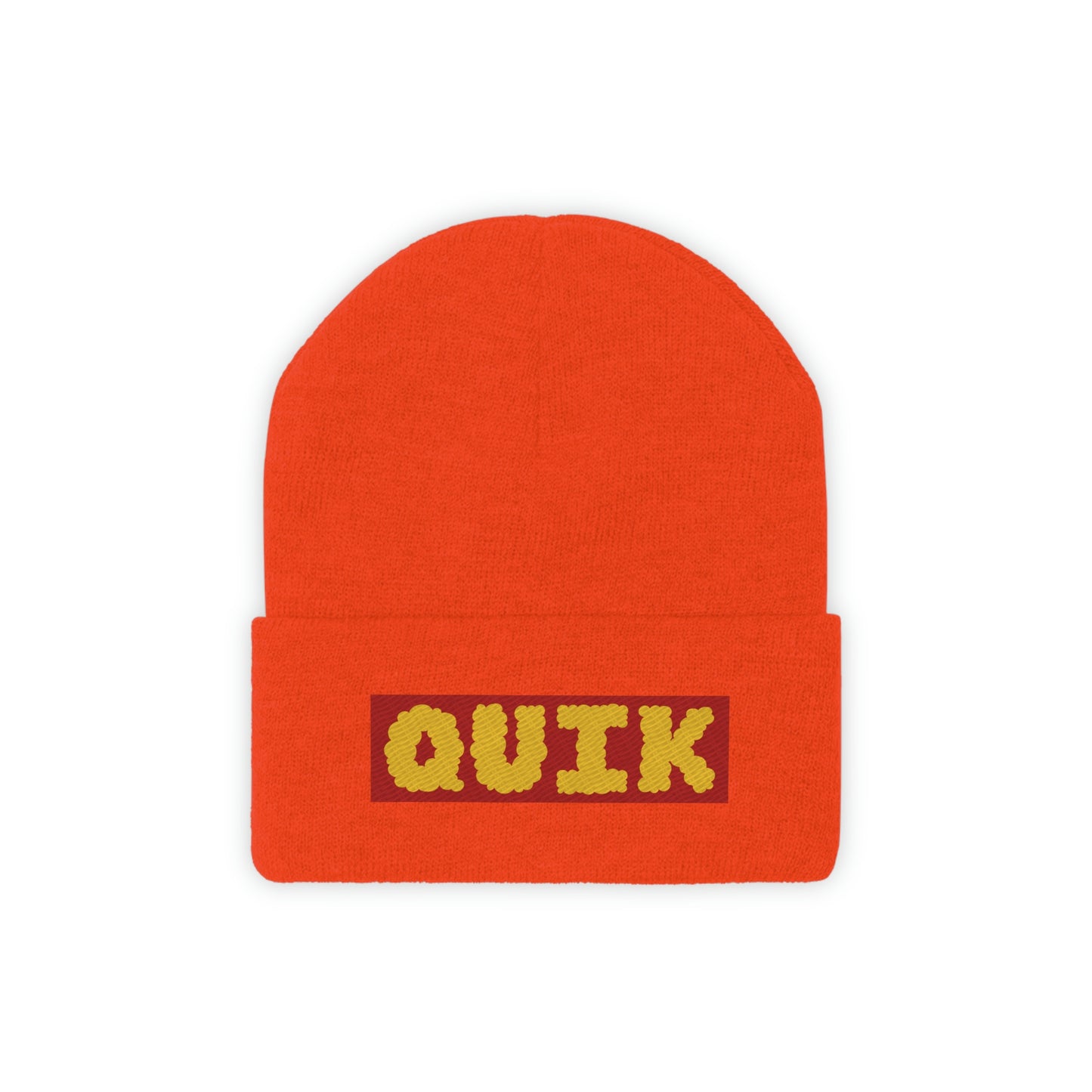 "Quik Cloudy Logo" Knit Beanie