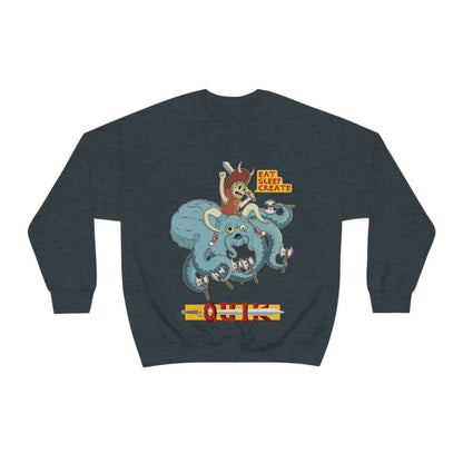 "Viking Frank" Unisex Heavy Blend™ Crewneck Sweatshirt