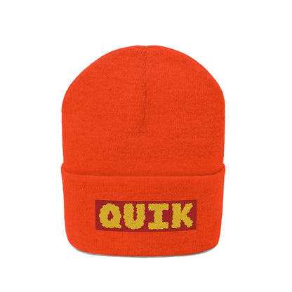 "Quik Cloudy Logo" Knit Beanie