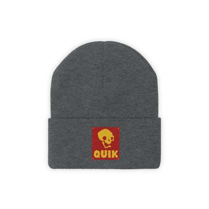 "Quik Skull Logo"  Knit Beanie