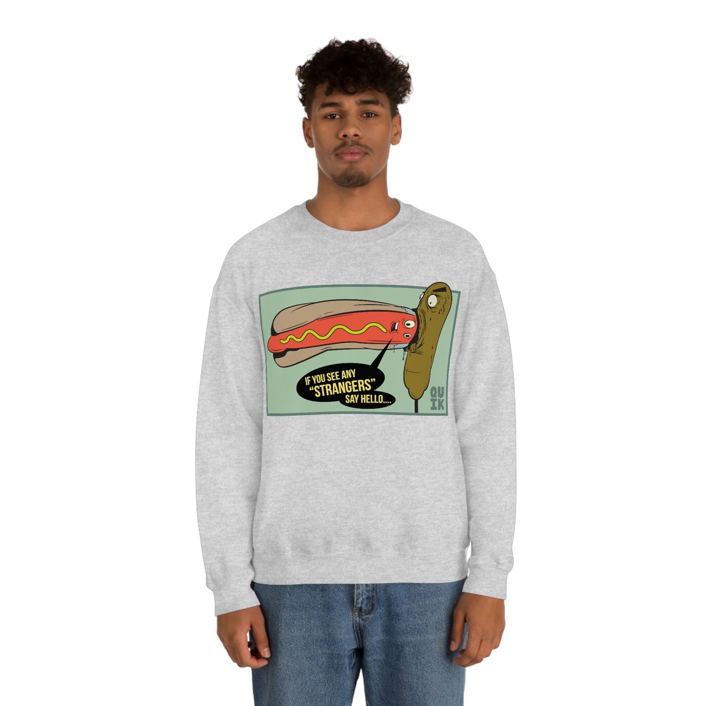 "Dog on Dog" Unisex Heavy Blend™ Crewneck Sweatshirt