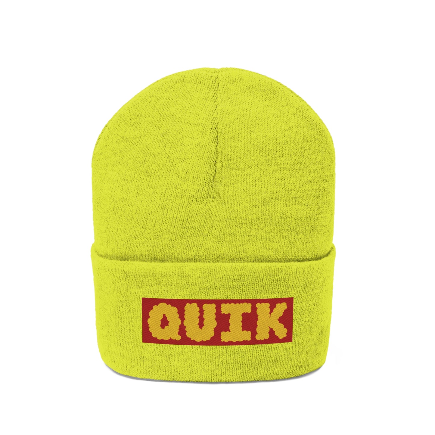 "Quik Cloudy Logo" Knit Beanie