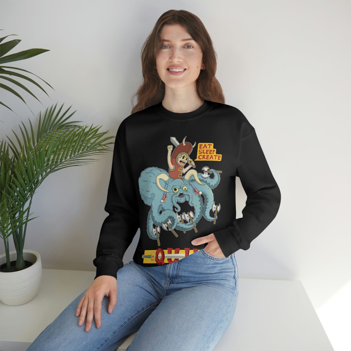 "Viking Frank" Unisex Heavy Blend™ Crewneck Sweatshirt