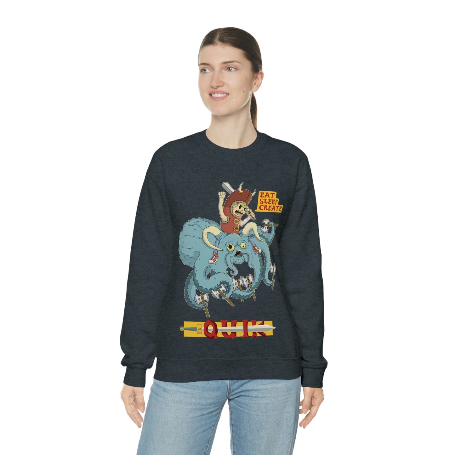 "Viking Frank" Unisex Heavy Blend™ Crewneck Sweatshirt