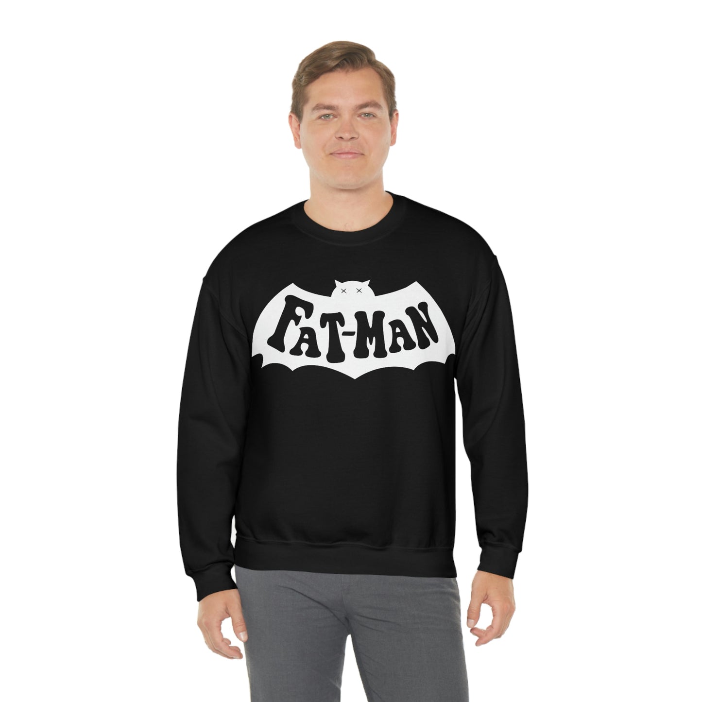 "Fatman" Unisex Heavy Blend™ Crewneck Sweatshirt