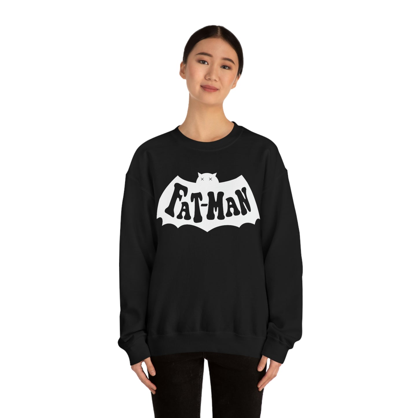 "Fatman" Unisex Heavy Blend™ Crewneck Sweatshirt