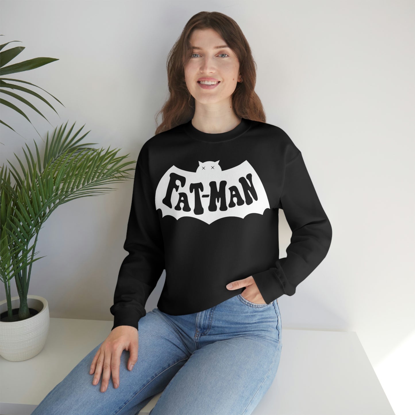 "Fatman" Unisex Heavy Blend™ Crewneck Sweatshirt