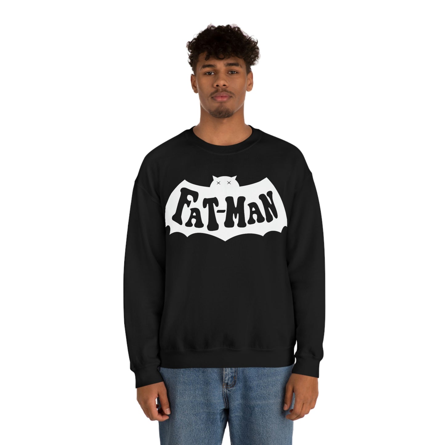 "Fatman" Unisex Heavy Blend™ Crewneck Sweatshirt