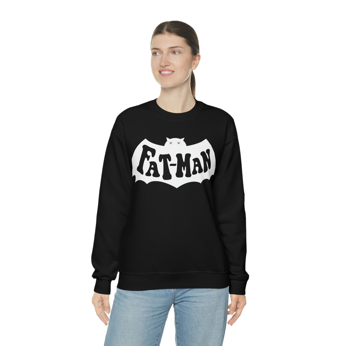 "Fatman" Unisex Heavy Blend™ Crewneck Sweatshirt